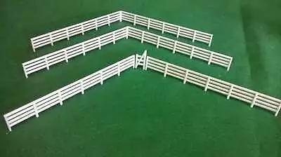 £2.99 • Buy Railway 00/H0 Gauge Line Side Fencing Model Scenery Fence Kit 6 Panels + 1 Gate