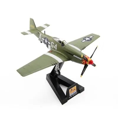 1/72 P-51D Mustang Fighter Model Plane US Army WW2 Military Aircraft Display Toy • $22.79