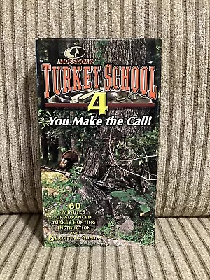 Mossy Oak Turkey School 4 You Make The Call! VHS Tape Vintage Hunting Video • $7.95