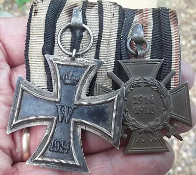 £57.77 • Buy Ww1 German Medals Iron Cross 2nd Class Hindenburg  Cross Of Honour Gallantry