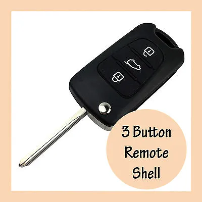 $7.25 • Buy 3 Button Flip Key Pad Remote Case Fob Shell For Hyundai I35 I30 I20 Elantra