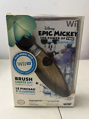 Brand New Epic Mickey The Power Of Two Paintbrush Nunchuck Wii- Wii U • $29.99