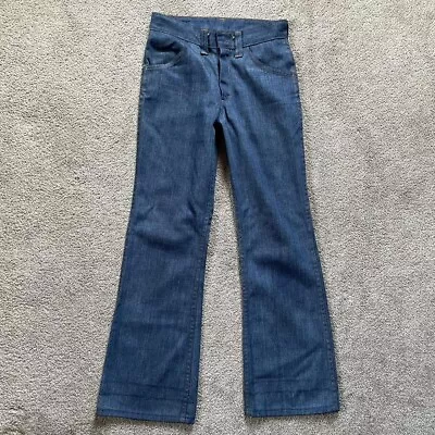 Vintage 1970s Chemin De Fer Flare Jeans  • $70