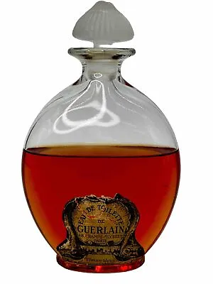 Guerlain Shalimar L’Heure Bleue Paper Label Bottle Eau De Toilette Rare Vintage • $374.99