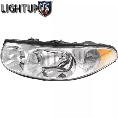 Left Driver Side LH Fluted Headlight For 2000-2005 BUICK LESABRE LIMITED • $83.80