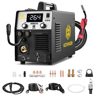 5IN1 MIG CUT TIG MMA Welder 250A Gas/Gasless MIG Welder Air Plasma Cutter Combo • $308.99