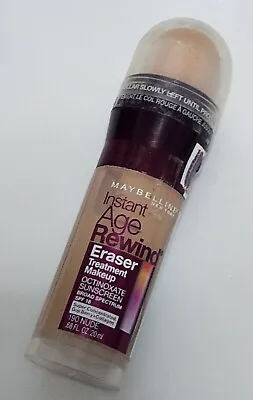 One Maybelline Instant Age Rewind Eraser Foundation (190 Nude / 0.68 Fl. Oz.) • $10.95