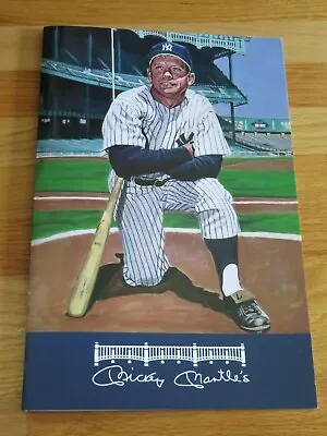 MICKEY MANTLE'S Restaurant CENTRAL PARK Menu NEW YORK YANKEES Roger Maris • $125