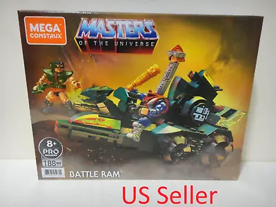 Mega Construx Masters Of The Universe Battle Ram W/ Tri Klops & Mekaneck Figures • $19.91