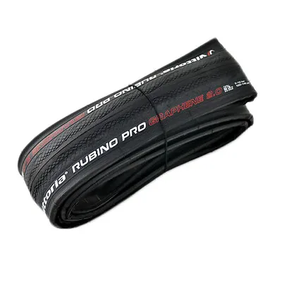 Vittoria Rubino Pro IV G2.0 GRAPHENE Clincher Tire 700x23C  Black • $54