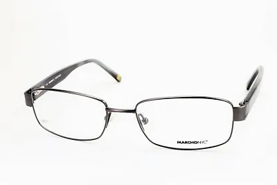 MARCHON NYC STANDARD 033 Gunmetal 52-17-140 Eyeglass Frames Flex Hinges L437 • $32.99