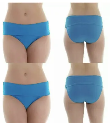 £0.99 • Buy BN Ladies Pacific Blue Bikini Bottoms Size XL (16/18)