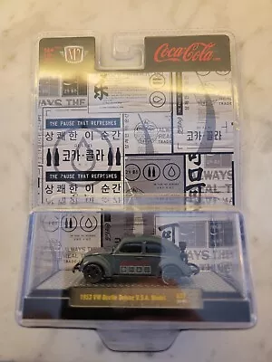 M2 Machines 1953 Vw Beetle Deluxe U.s.a. Model Coca~cola A37 • $10