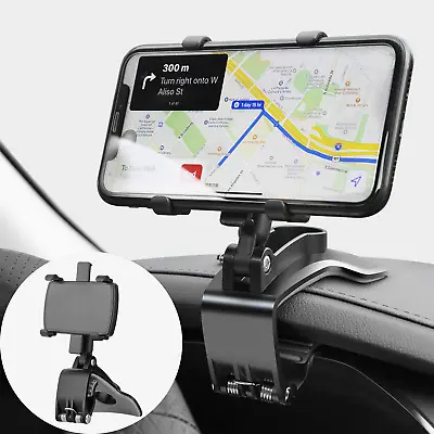 Universal Car Dashboard Mount Stand Holder Clamp Cradle Clip For Cell Phone GPS • $6.98