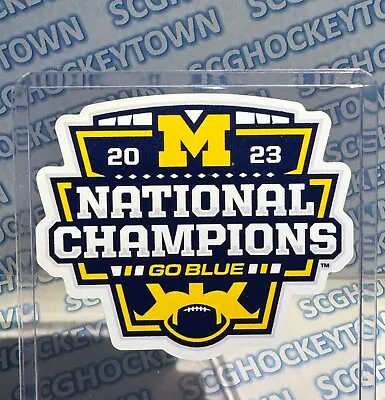 🔥2023 National Champions Michigan Wolverines Color Decal Sticker 2024 Logo • $4.99