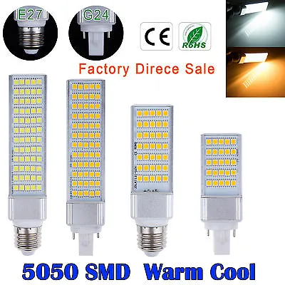 E27 G24 5050 SMD 5W 7W 9W 11W 13W Spot Corn Light Downlight Energy LED Bulb Lamp • £4.79