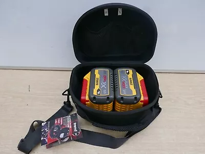 DeWalt DCB547 18V 54V 9 AH Flexvolt Batteries X 2 + Trend Vis/2 Storage Case • £274.89