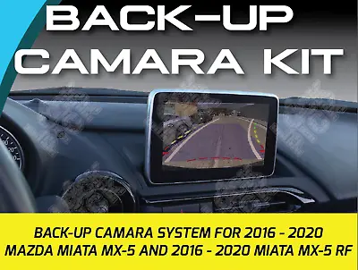 SALE Coastal Electronic MAZDA MIATA MX-5 2016 - 2020 MX5 Rear Reverse Camera Kit • $99.99