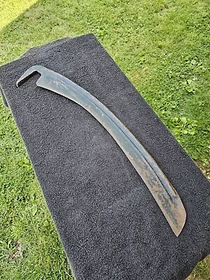 Vtg Shapleigh's Grim Reaper Scythe Cutting Hay Grass Blade Old Halloween Decor • $39.99