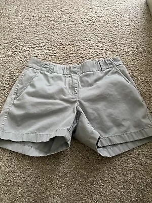 J.Crew Womens Gray Mid Rise Broken-IN Chino Short Size 4 • $6