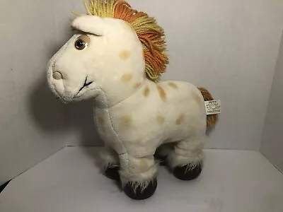 Vintage 19804 Cabbage Patch Kids Show Pony Plush White Horse Doll Figure Toy • $15