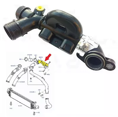 Air Pipe Left Intake Manifold For Volvo C30 S40 S80 V50 V70 Only 1.6 D 31219084 • $48.07