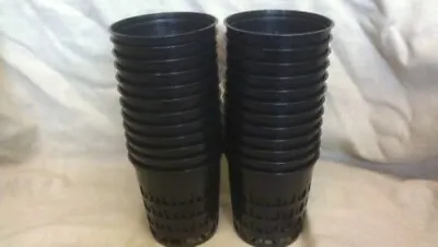 3  Net Pots Excellent For Hydroponic Systems 24 Count By Poppelmann • $11.99