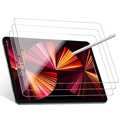 3pcs Clear/Matte Screen Protectors For IPad All Models Pencil&Face ID Compatible • $7.96