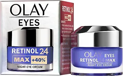 $24.42 • Buy Olay Regenerist Retinol24 MAX + 40% Night Eye Cream 15ml