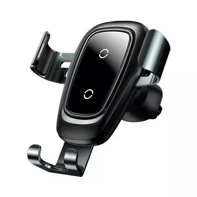 Qi Wireless Car Charger Mount Baseus Gravity Air Vent Phone Holder Universal • $17.09