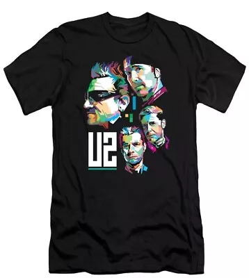 U2 Men's Black T-shirt NWT Achtung Baby Live At The Sphere Las Vegas Size XL • $24
