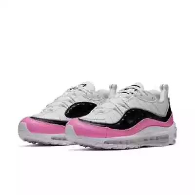 Nike Air Max 98 SE AT6640-100 Womens White China Rose Running Shoes Size 5 DS126 • $64