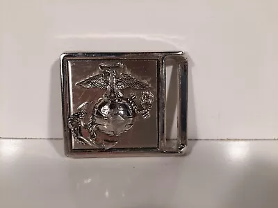 Vtg United States Marine Corps USMC EGA Eagle Globe Anchor  Belt Buckle • $14.99