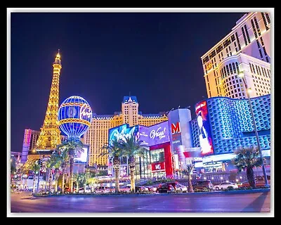Las Vegas Nevada Casino Gambling United States Of America Metal Plaque Sign 2304 • £6.99