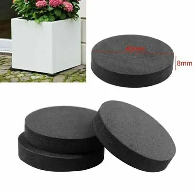 £5.99 • Buy 60PCS Invisible Low Profile Flower Pot Feet Garden Plant Pot Feet Risers UK