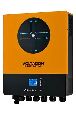 Voltacon Solar Off Grid Inverter 11kW Ultra Dual AC Outputs 230VAC MPPT Charger • £1665