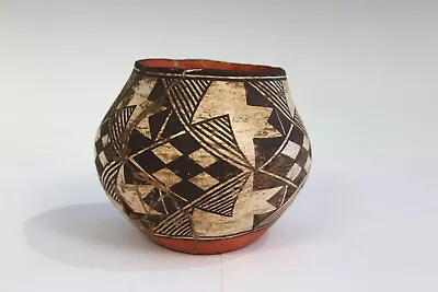 Antique Acoma Pottery Southwest Native American New Mexico Bowl Damaged As Is • $95