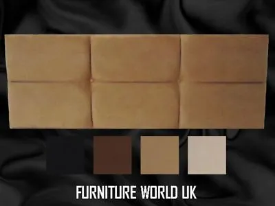 £40.50 • Buy Paris All Colours Double Bed Headboard 4'6  Faux Suede