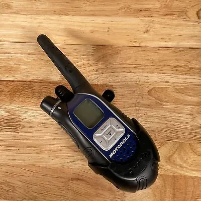 Motorola SX700 Black Handheld 18-Mile 22-Channel Two Way Radio Walkie Talkie • $14.44