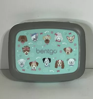 Bentgo Kids' Prints Leak-proof 5 Compartment Bento-Style Lunch Box - Dogs • $11.99