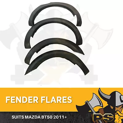 Fender Flares Wheel Arch Matte Black Mazda Bt-50 Bt50 2011-2019 • $329