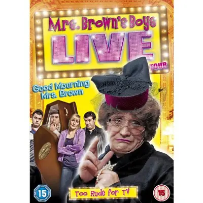 Mrs Brown's Boys Live Tour: Good Mourning Mrs Brown DVD Comedy (2012) New • £1.75