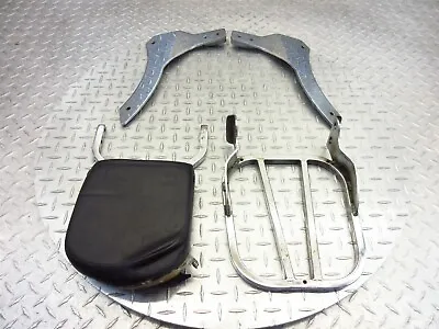 2002 00-03 Yamaha VSTAR 1100 XVS1100 Custom Rear Sissy Seat Rack Luggage Back • $92.99