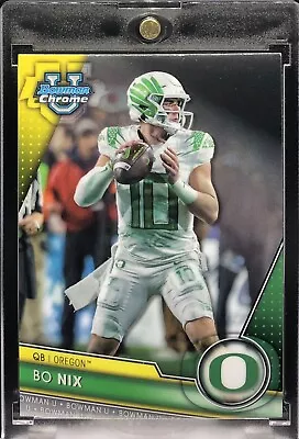 BO NIX CHROME ROOKIE 2023 Bowman Chrome University Rookie Card #159 Oregon Ducks • $3.49