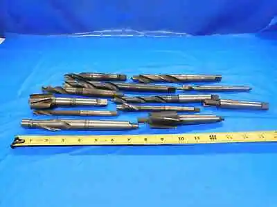 Lot Of 12 Hss Counterbores & Counterbore Drill Bits Various Sizes Morse Taper • $59.99