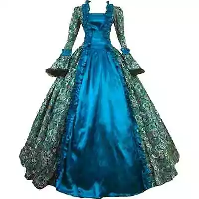 KEMAO Victorian Ball Gown Renaissance Medieval Costume Marie Antoinette Dresses • $62