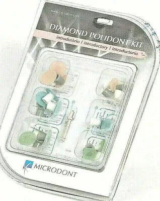 Microdont Polidont Diamond Dental Composite Polishing Discs Kit 25/Pack • $34.45