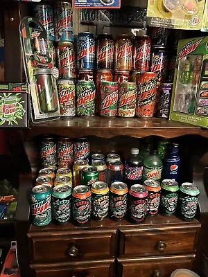 Mountain Dew Collection (Full Cans) • $600