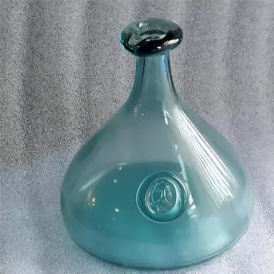 A Large Holmegaard Viking Carafe  Decanter Bottle Designed By Ole Winther 23 Cm • £34.98