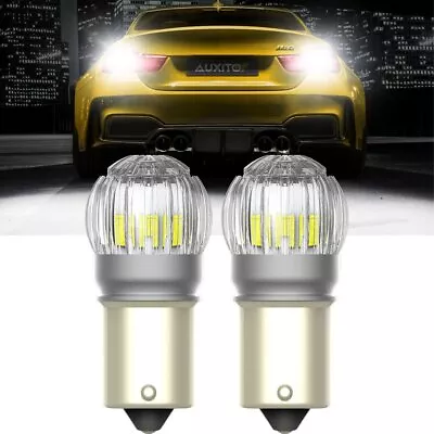 2pcs Car 1156 Bulb Holder Socket Adapter LED Side Light Wiring Connector AUXITO • $15.13